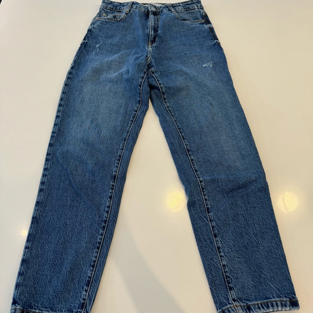 Zara mom jeans